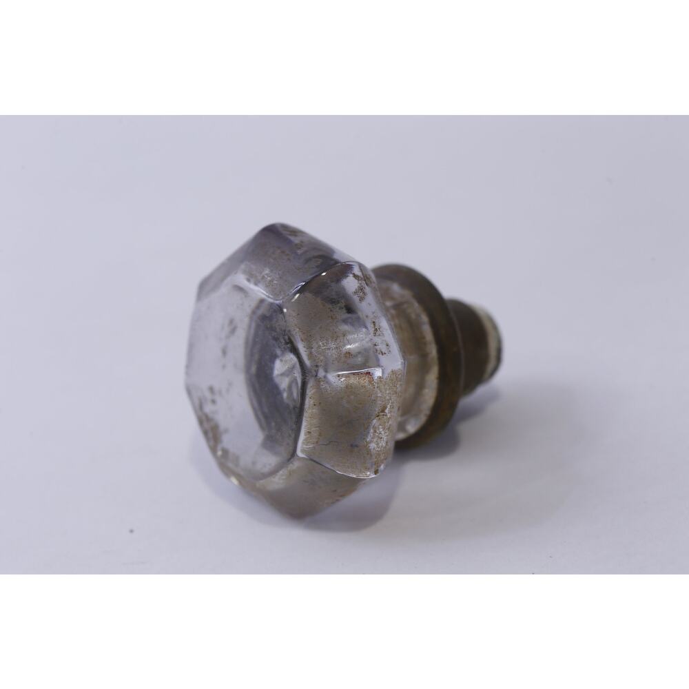 Large Glass Doorknob, Used Condition, Classic, Ornate, Decorative,
